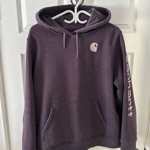 Carhartt Deep Purple Relaxed Fit Hoodie